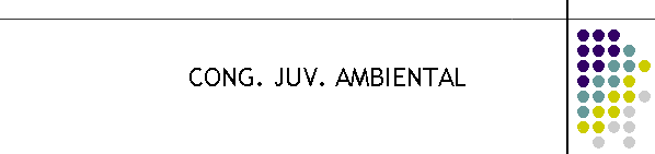 CONG. JUV. AMBIENTAL