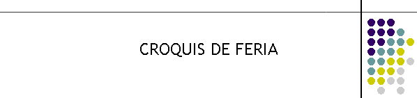 CROQUIS DE FERIA